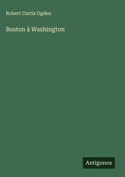 Produktbild: Boston &aacute; Washington