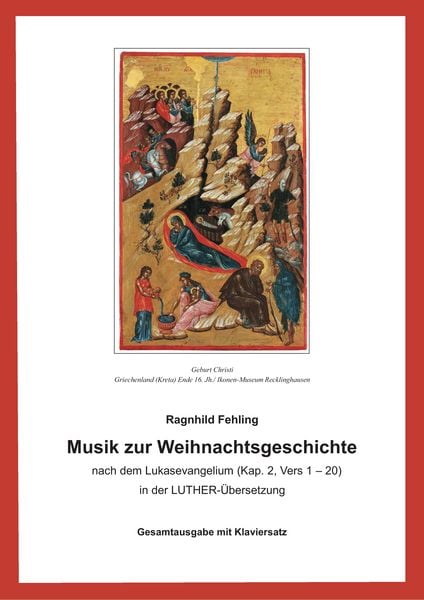 Produktbild: Musik zur Weihnachtsgeschichte nach dem Lukasevangelium (Kap.2,1-20)