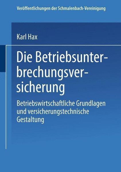 Produktbild: Die Betriebs Unterbrechungs Versicherung