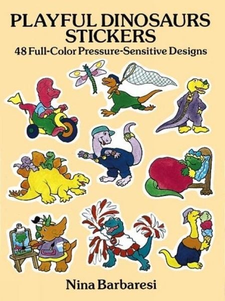Produktbild: Barbaresi, N: Playful Dinosaurs Stickers