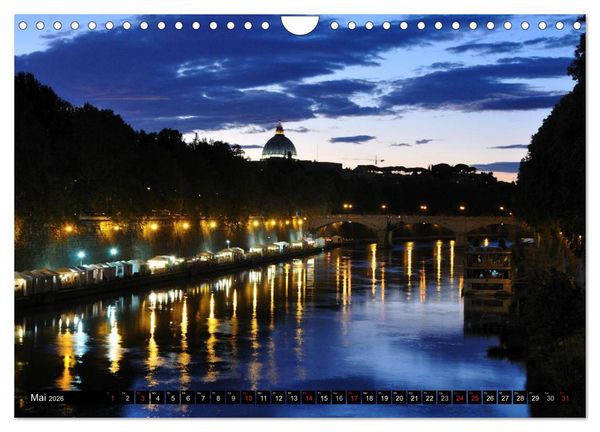 Produktbild: Spaziergang durch Rom (Wandkalender 2026 DIN A4 quer), CALVENDO Monatskalender