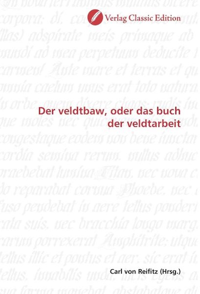 Produktbild: Der veldtbaw, oder das buch der veldtarbeit