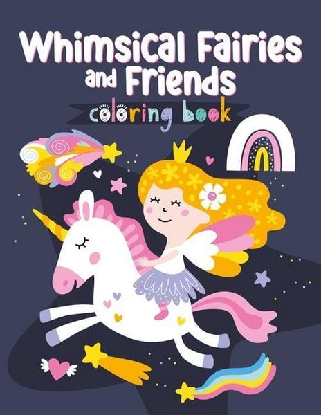 Produktbild: Whimsical Fairies Coloring Book