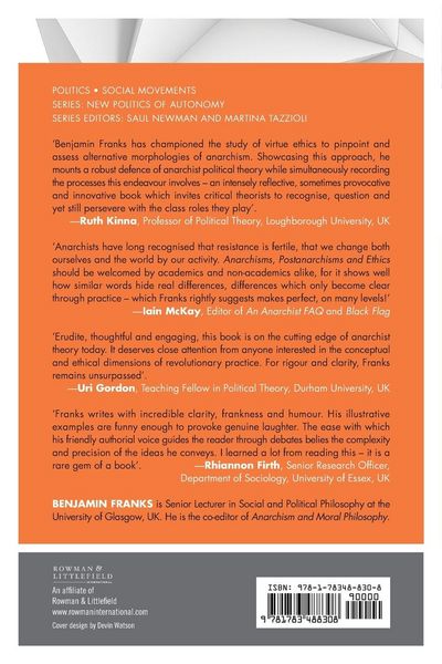 Produktbild: Anarchisms, Postanarchisms and Ethics
