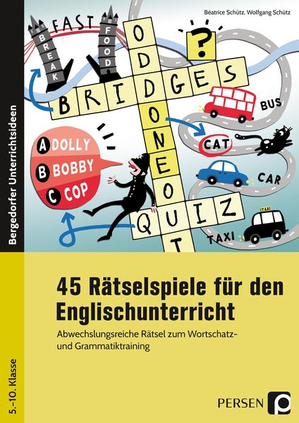 Produktbild: 45 R&auml;tselspiele f&uuml;r den Englischunterricht