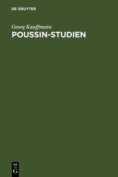 Produktbild: Poussin-Studien