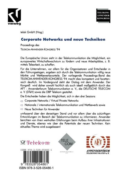 Produktbild: Corporate Networks und neue Techniken