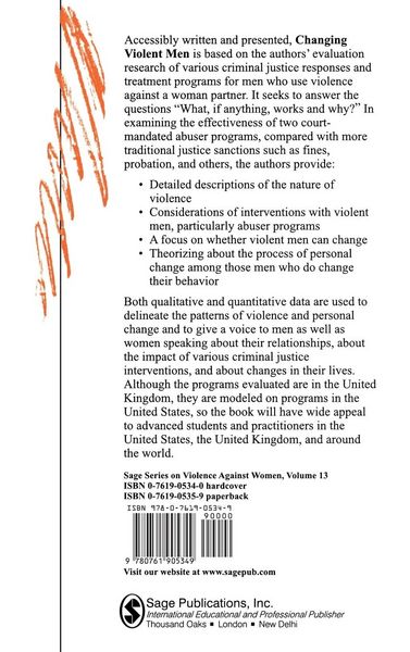 Produktbild: Changing Violent Men