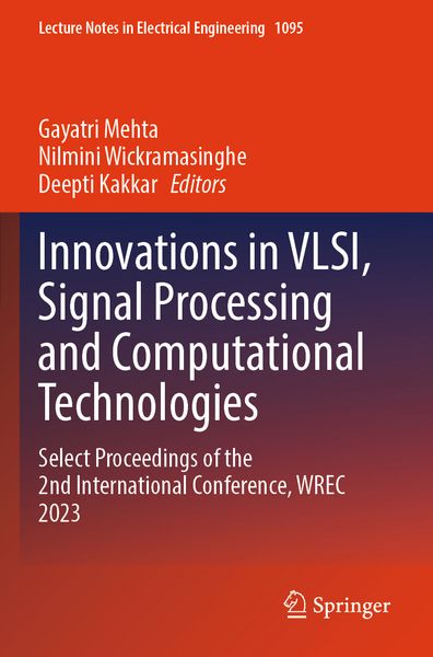 Produktbild: Innovations in VLSI, Signal Processing and Computational Technologies