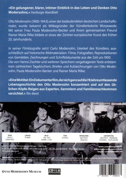 Produktbild: So weit und gro&szlig; - Die Natur des Otto Modersohn (Neuauflage)