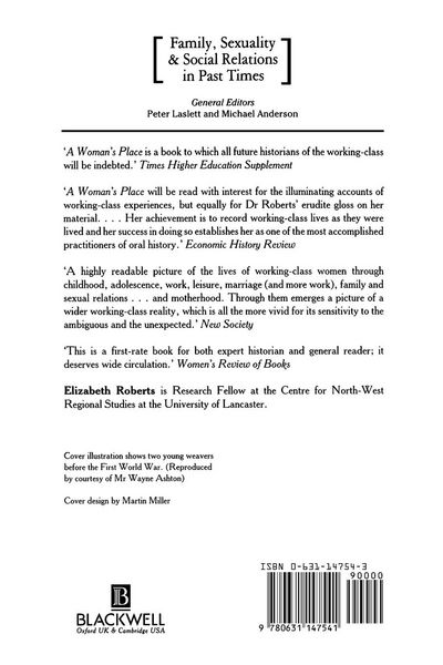 Produktbild: A Woman's Place