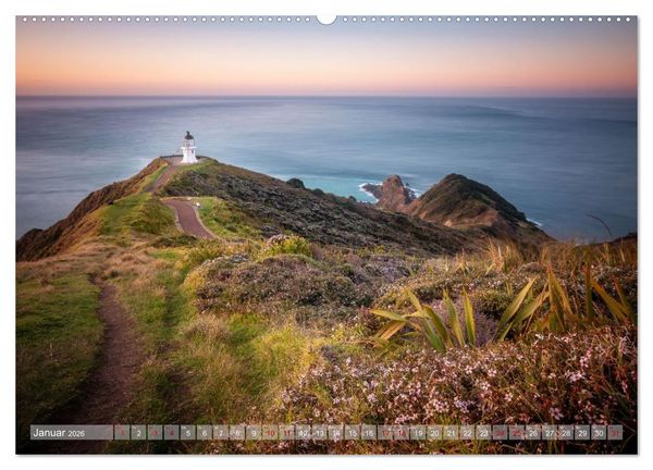 Produktbild: Nat&uuml;rlich Neuseeland (Wandkalender 2026 DIN A2 quer), CALVENDO Monatskalender