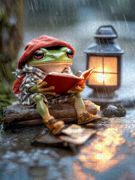 Produktbild: CALVENDO Puzzle Fr&ouml;sche | 1000 Teile Lege-Gr&ouml;&szlig;e 64x48cm Foto-Puzzle f&uuml;r gl&uuml;ckliche Stunden