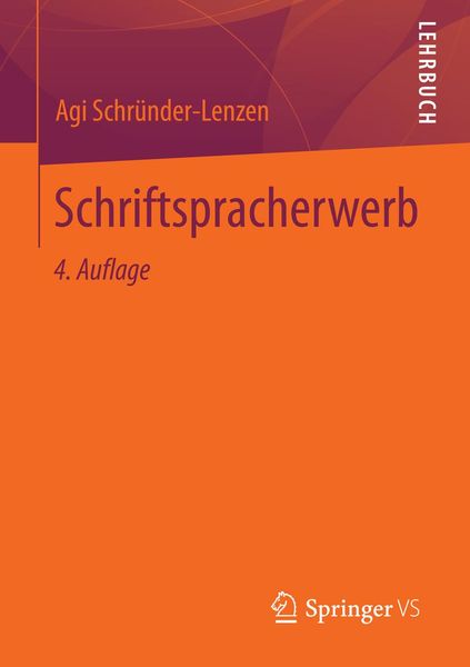 Produktbild: Schriftspracherwerb