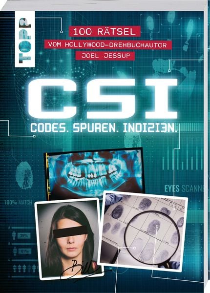 CSI: Codes, Spuren, Indizien – Rätselbuch für Fans von Crime und Forensik