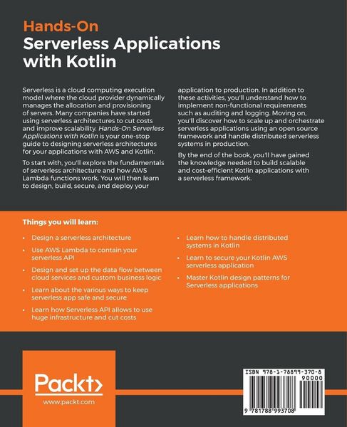 Produktbild: Hands-On Serverless Applications with Kotlin