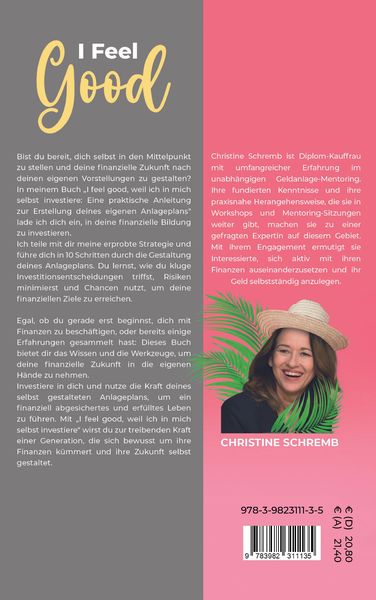 Produktbild: I feel good, weil ich in mich selbst investiere