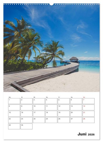 Produktbild: Inselparadiese im S&uuml;dpazifik (hochwertiger Premium Wandkalender 2026 DIN A2 hoch), Kunstdruck in Hochglanz