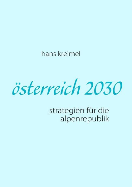 Produktbild: &Ouml;sterreich 2030