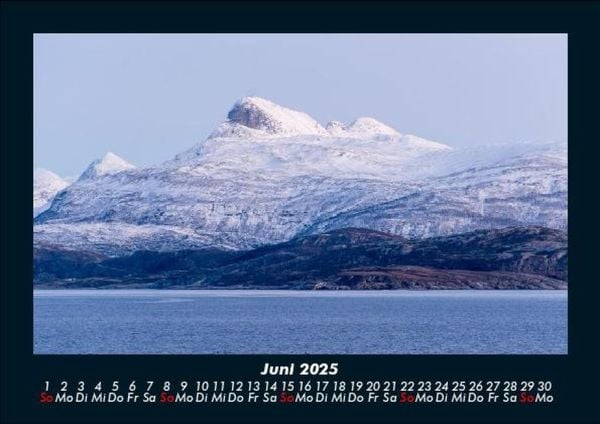 Produktbild: Bergige Welten 2025 Fotokalender DIN A5