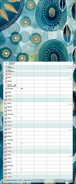 Produktbild: Aquarellplaner 2027