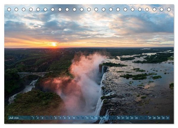 Produktbild: Das s&uuml;dliche Afrika 2026 (Tischkalender 2026 DIN A5 quer), CALVENDO Monatskalender