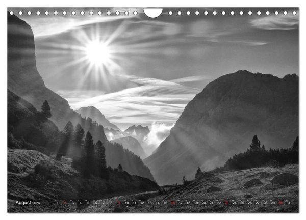 Produktbild: Bergsucht 2026 (Wandkalender 2026 DIN A4 quer), CALVENDO Monatskalender