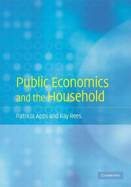 Produktbild: Public Economics and the Household