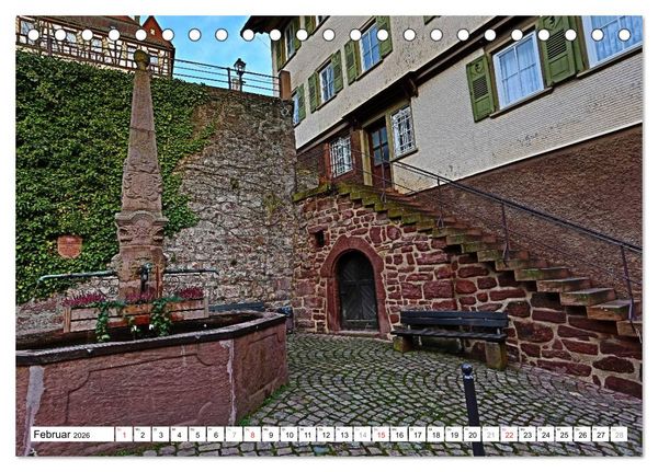 Produktbild: Altensteig (Tischkalender 2026 DIN A5 quer), CALVENDO Monatskalender