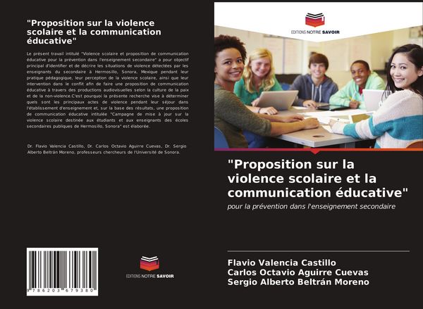 Produktbild: Proposition sur la violence scolaire et la communication &eacute;ducative