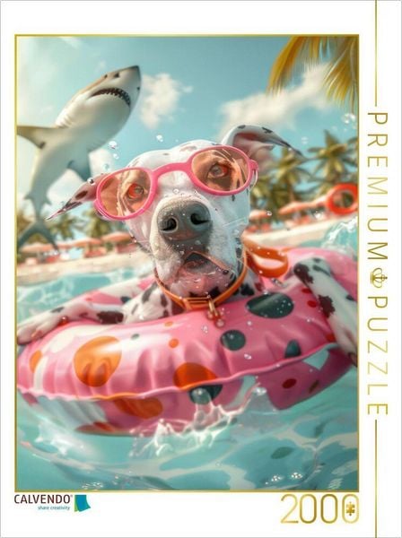 CALVENDO Puzzle Endlich Urlaub | 2000 Teile Lege-Größe 90x67cm Foto-Puzzle für glückliche Stunden