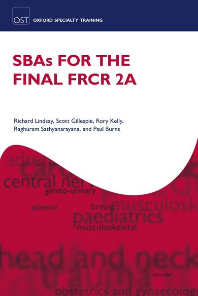 Produktbild: SBAs for the Final FRCR 2A