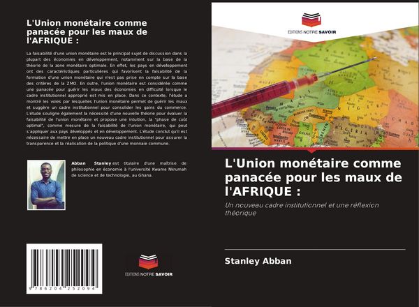 Produktbild: L'Union mon&eacute;taire comme panac&eacute;e pour les maux de l'AFRIQUE :