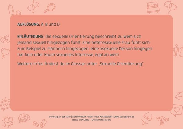 Produktbild: Das Sex-Quiz f&uuml;r Schule und Jugendarbeit
