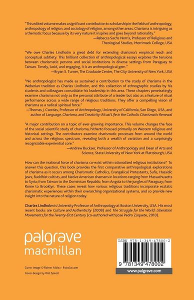 Produktbild: The Anthropology of Religious Charisma