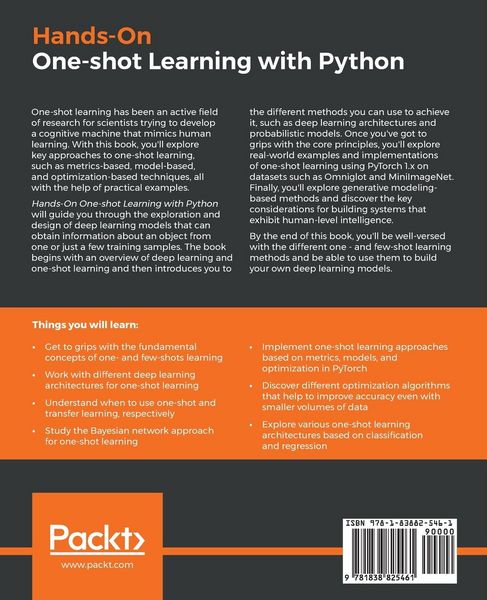 Produktbild: Hands-On One-shot Learning with Python