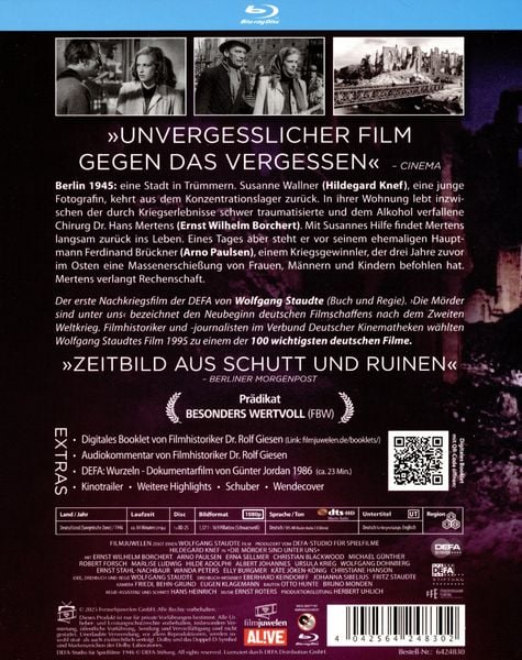 Produktbild: Die M&ouml;rder sind unter uns (DEFA Filmjuwelen)