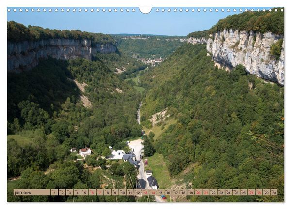 Produktbild: La Franche-Comt&eacute; magique (Calendrier mural 2026 DIN A3 vertical), CALVENDO calendrier mensuel