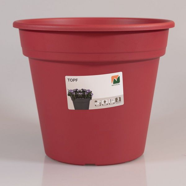 Produktbild: Blumentopf cranberry red &Oslash;40x34cm