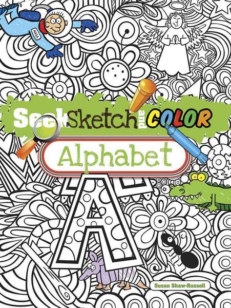 Produktbild: Seek, Sketch and Color -- Alphabet