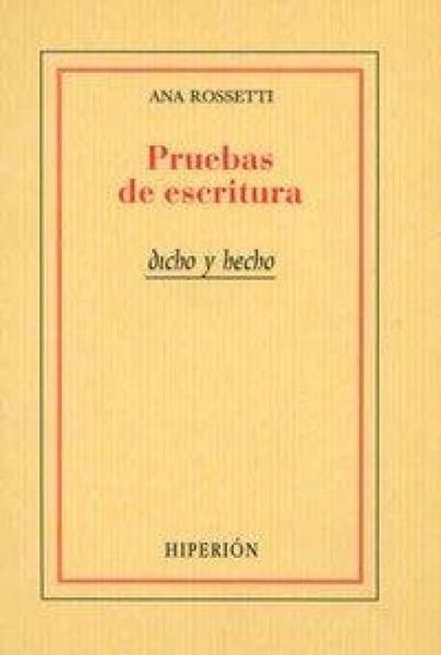 Produktbild: Pruebas de escritura