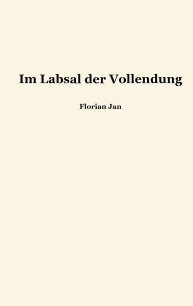 Produktbild: Im Labsal der Vollendung