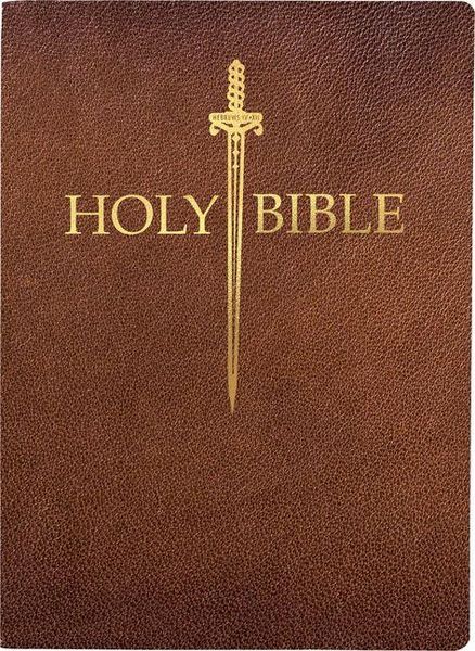 Produktbild: KJV Sword Bible, Large Print, Acorn Bonded Leather, Thumb Index