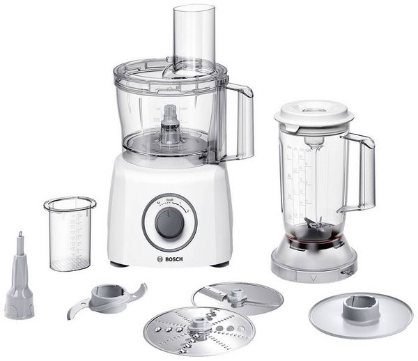 Produktbild: Bosch Haushalt MCM3200W K&uuml;chenmaschine 800 W Wei&szlig;, Grau