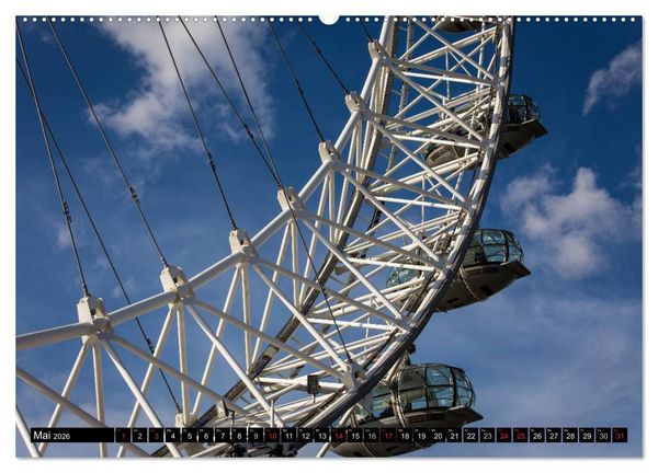 Produktbild: Wundervolles London (Wandkalender 2026 DIN A2 quer), CALVENDO Monatskalender