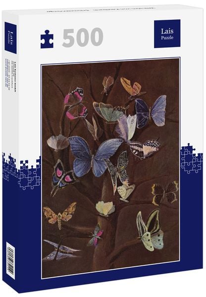 Produktbild: Lais Puzzle Wilhelm von Kaulbach - Schmetterlinge 500 Teile