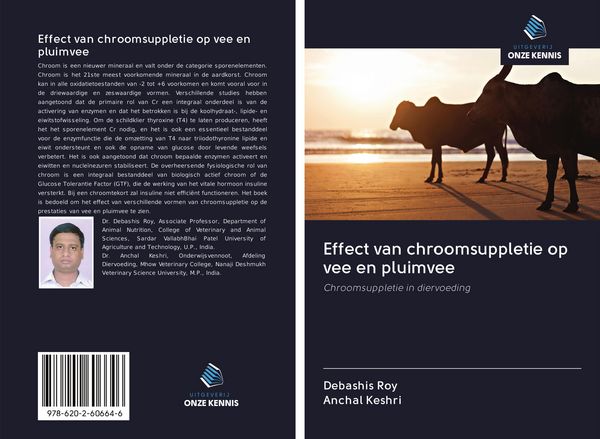 Produktbild: Effect van chroomsuppletie op vee en pluimvee