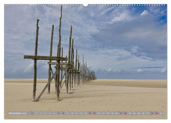 Produktbild: Vlieland Perle an der Nordsee (Wandkalender 2026 DIN A2 quer), CALVENDO Monatskalender