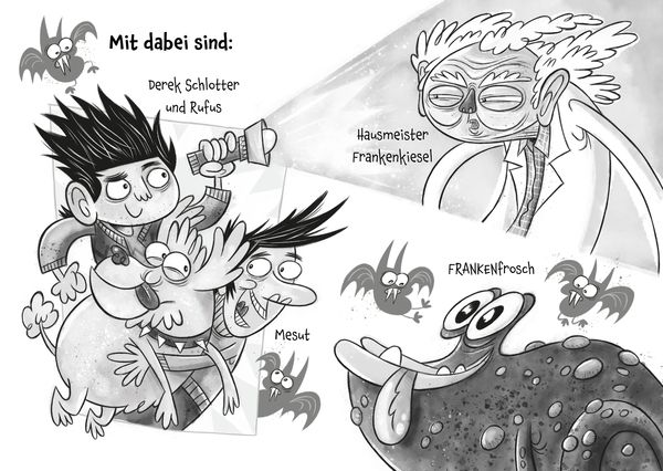 Produktbild: Die schaurigen F&auml;lle des Derek Schlotter &ndash; FRANKENfrosch lebt!