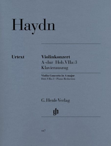 Produktbild: Joseph Haydn - Violinkonzert A-dur Hob. VIIa:3